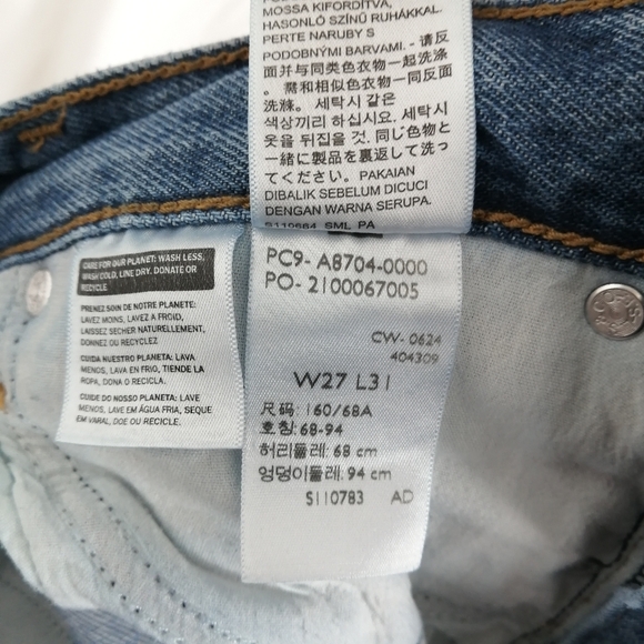 Levi's '94 Baggy Seamed Jeans Medium Wash 27 (4) - Picture 14 of 16